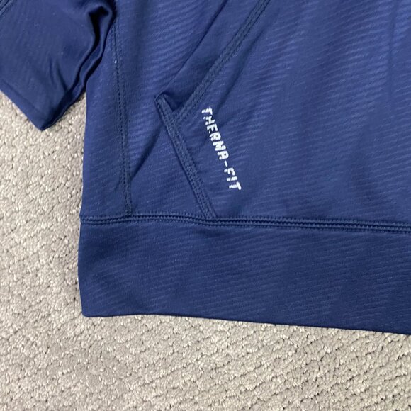 North Carolina Tar Heels Hoodie Hooded Sweatshirt Nike Therma Fit Men's Medium - Picture 3 of 10